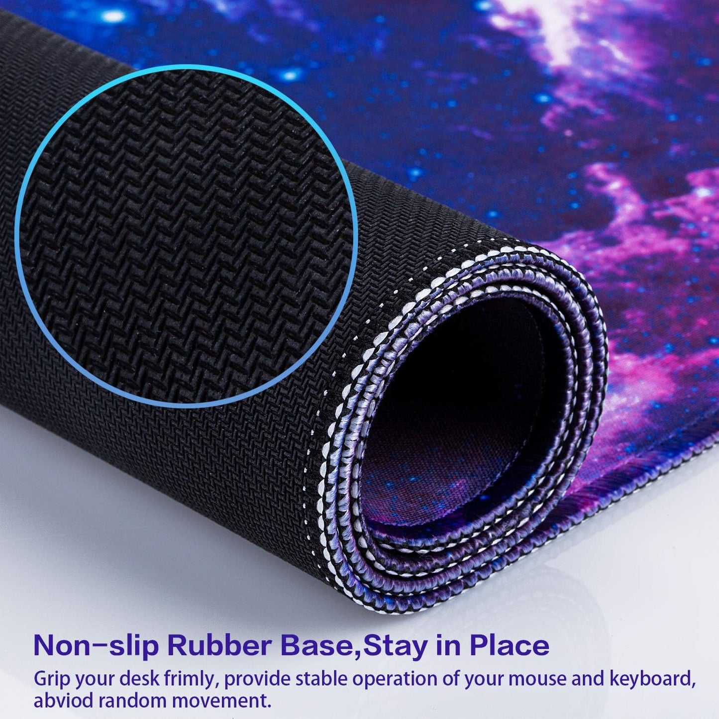 Large Gaming Mouse Pad, 31.5 x 15.7 Inches, Desk and Keyboard Mat