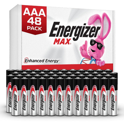 AAA Batteries, 48 Count -  MAX Premium Alkaline Triple a Battery